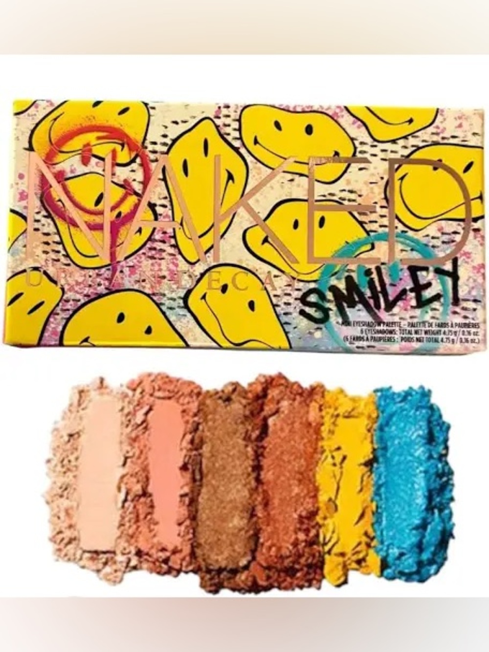 ✨ Urban Decay Naked Smiley Mini Eyeshadow Palette 🌼 Limited Edition Vibes